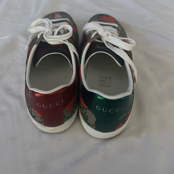 Gucci Shoes - Gucci Strawberry Sneakers worn only once. Excellent condition.